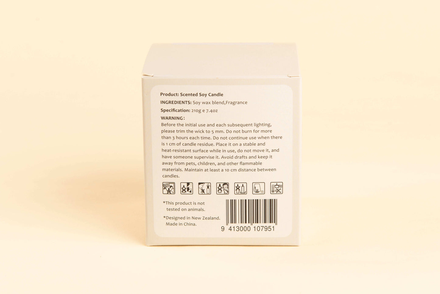 Waipoua Forest scented soy candle - Kauri Breeze