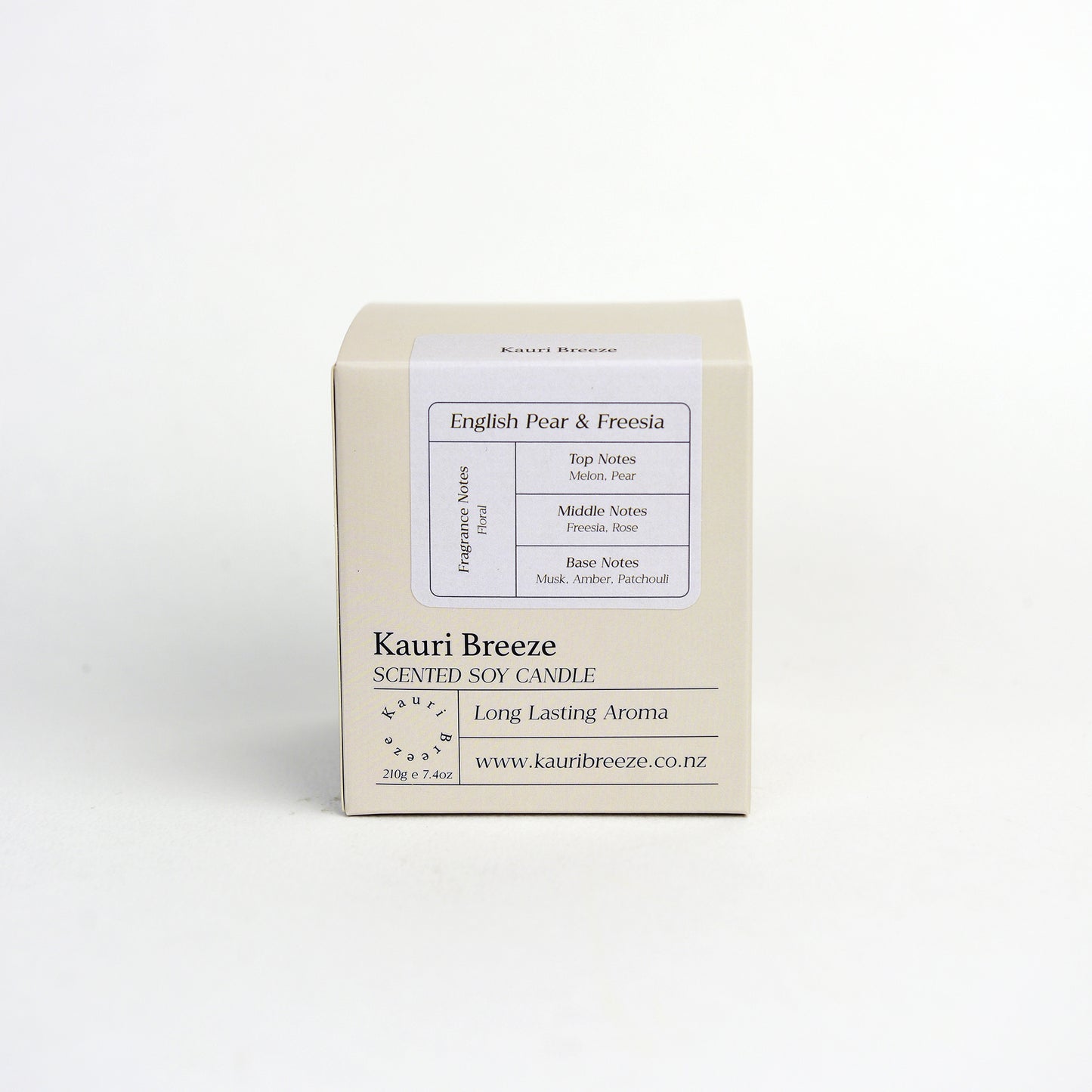 English Pear & Freesia scented candle